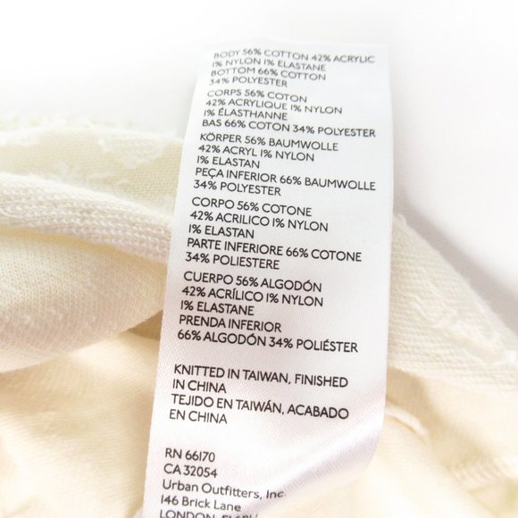 By Anthropologie Twofer Layered Sweater Ivory - Small - Picture 9 of 10